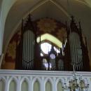 Organy w kościele w Baranowie
